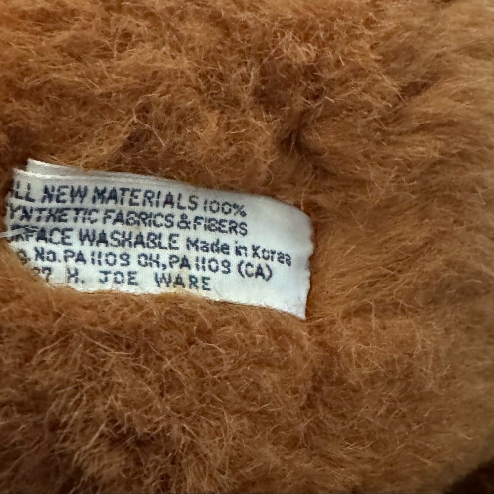 Hamilton Gifts Presents Brown Bear Plush Vintage Stuffed Animal Soft Toy - Picture 9 of 9